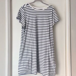 Striped T-Shirt Dress